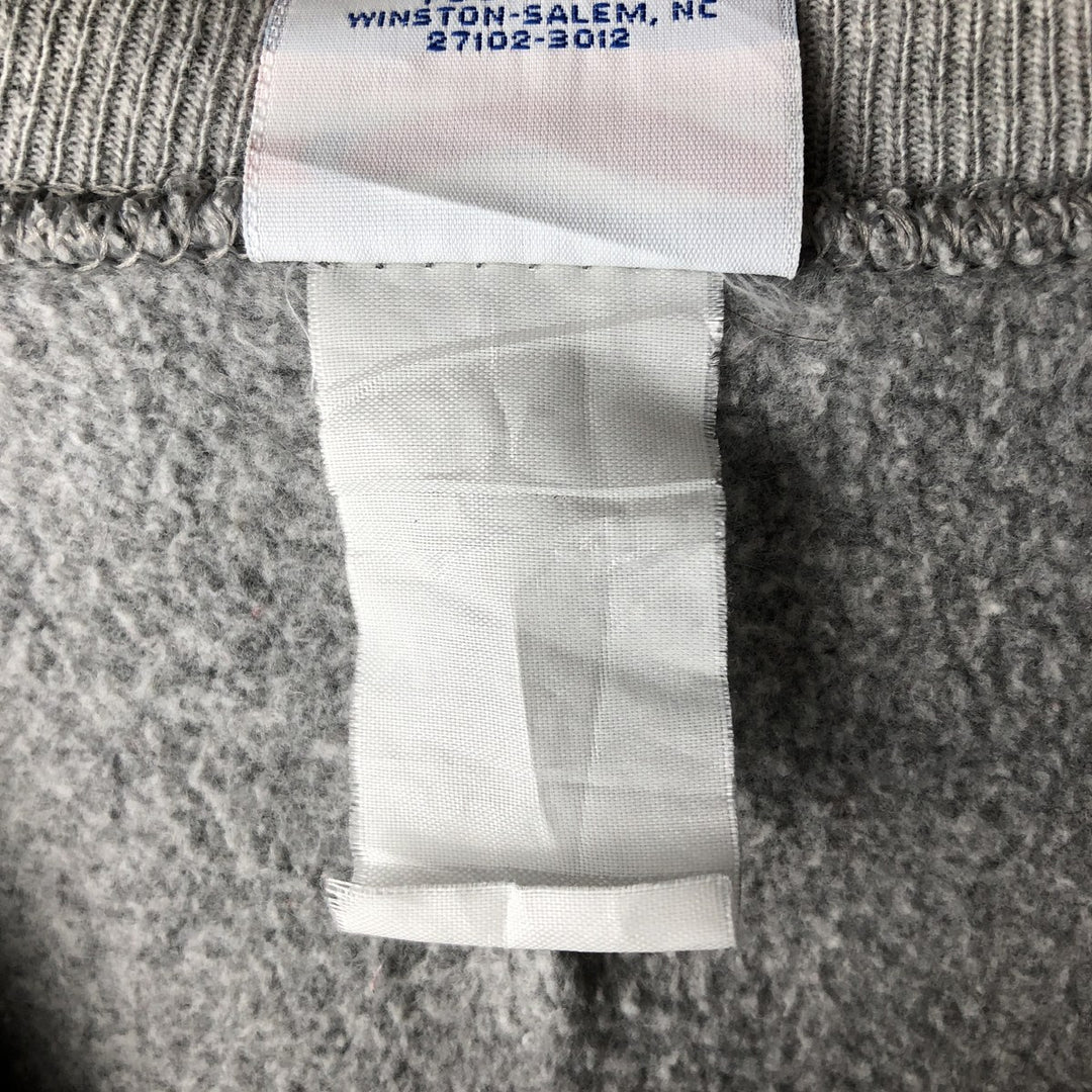 2000'S Champion REVERSE WEAVE Reverse Weave Print Sweatshirt, Men's Size L unclear gray type Vintage Second Hand