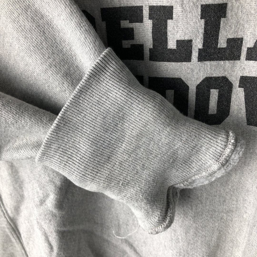 2000'S Champion REVERSE WEAVE Reverse Weave Print Sweatshirt, Men's Size L unclear gray type Vintage Second Hand