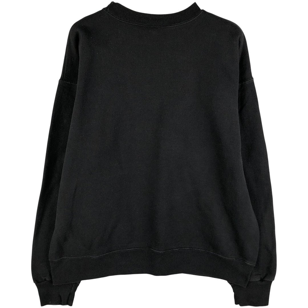 Thrasher logo sweatshirt, men's size M cotton black type Vintage Second Hand