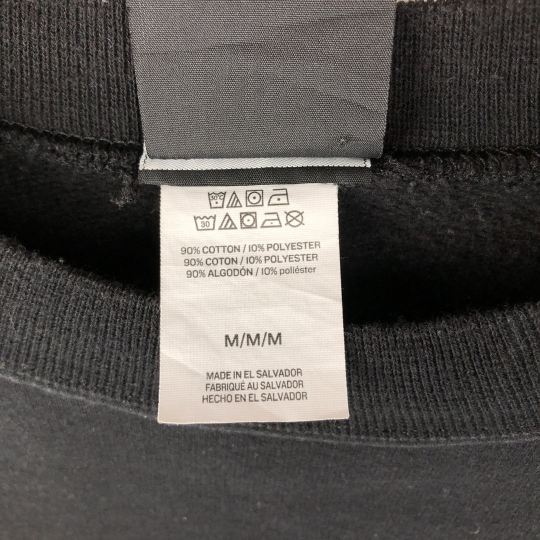 Thrasher logo sweatshirt, men's size M cotton black type Vintage Second Hand