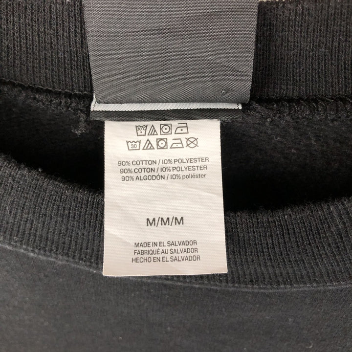 Thrasher logo sweatshirt, men's size M cotton black type Vintage Second Hand