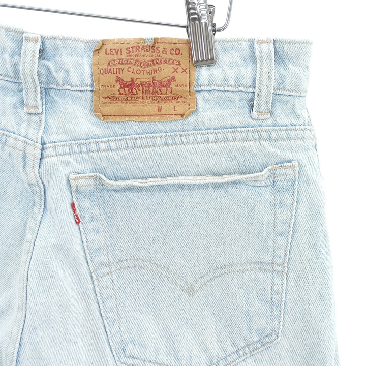 Vintage 1990'S Levi's 550-4803 Tapered Denim Pants, Made in USA, Men's Size 32 cotton blue type Vintage Second Hand