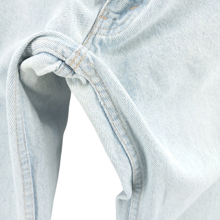 Vintage 1990'S Levi's 550-4803 Tapered Denim Pants, Made in USA, Men's Size 32 cotton blue type Vintage Second Hand