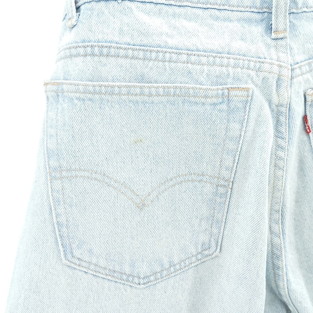 Vintage 1990'S Levi's 550-4803 Tapered Denim Pants, Made in USA, Men's Size 32 cotton blue type Vintage Second Hand