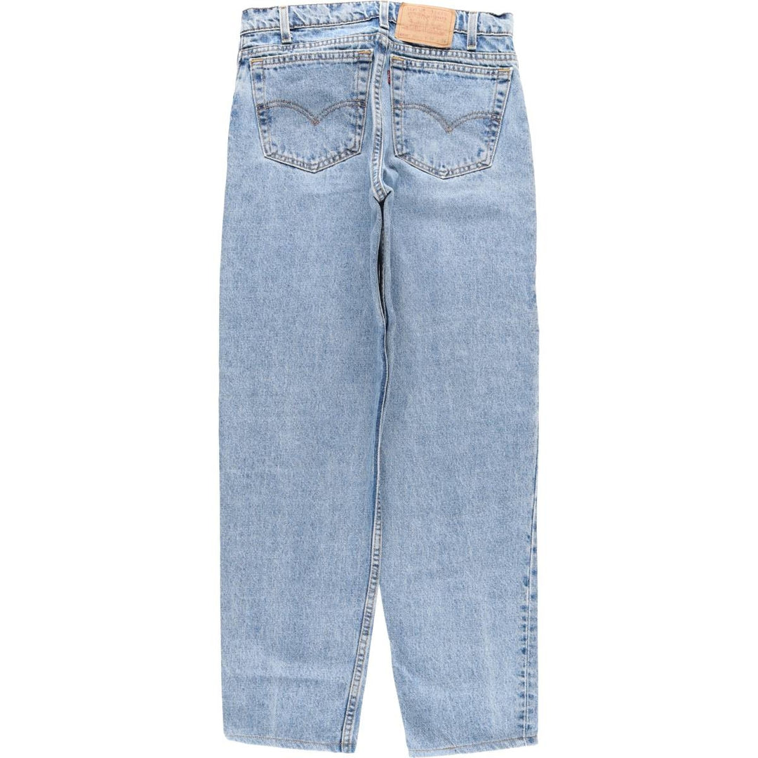 90'S Levi's 550 Relaxed Fit Tapered Leg Tapered Denim Pants Made in USA Men's W32 Vintage cotton blue type Vintage Second Hand