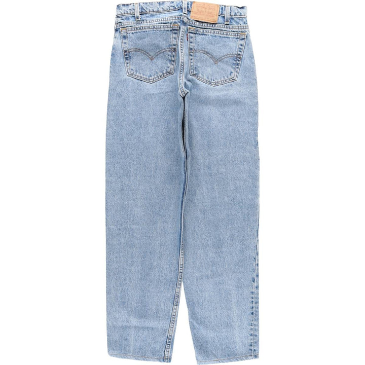 90'S Levi's 550 Relaxed Fit Tapered Leg Tapered Denim Pants Made in USA Men's W32 Vintage cotton blue type Vintage Second Hand