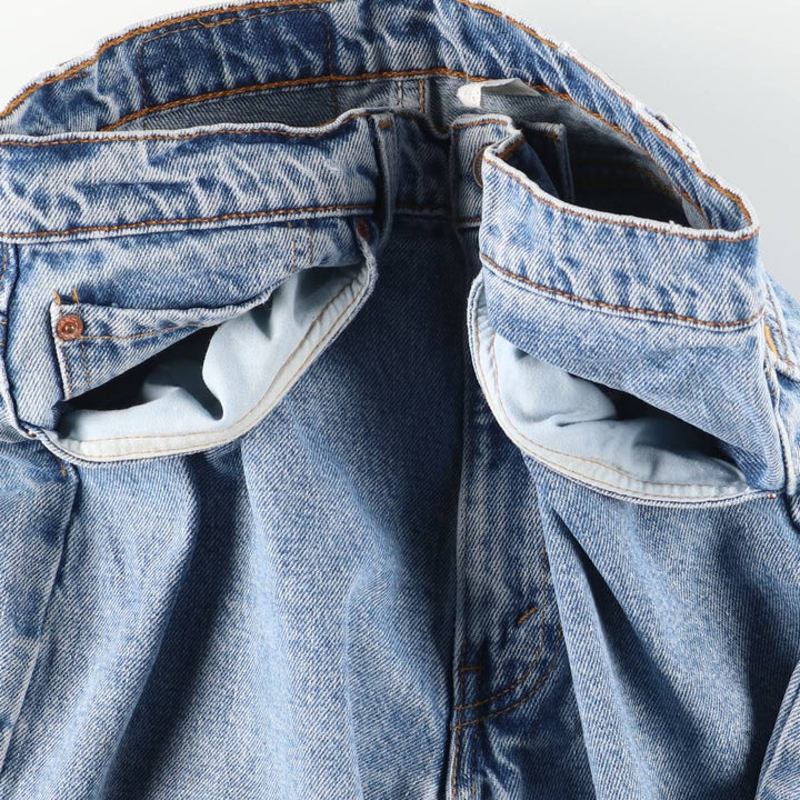 90'S Levi's 550 Relaxed Fit Tapered Leg Tapered Denim Pants Made in USA Men's W32 Vintage cotton blue type Vintage Second Hand