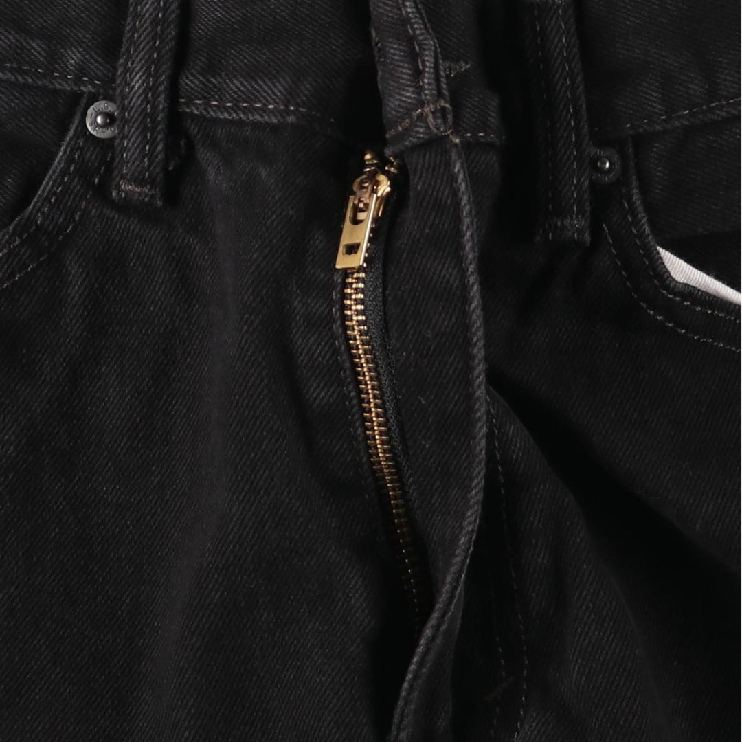 Levi's 505 Black Denim Tapered Denim Pants for Men, W34 equivalent cotton black type Vintage Second Hand