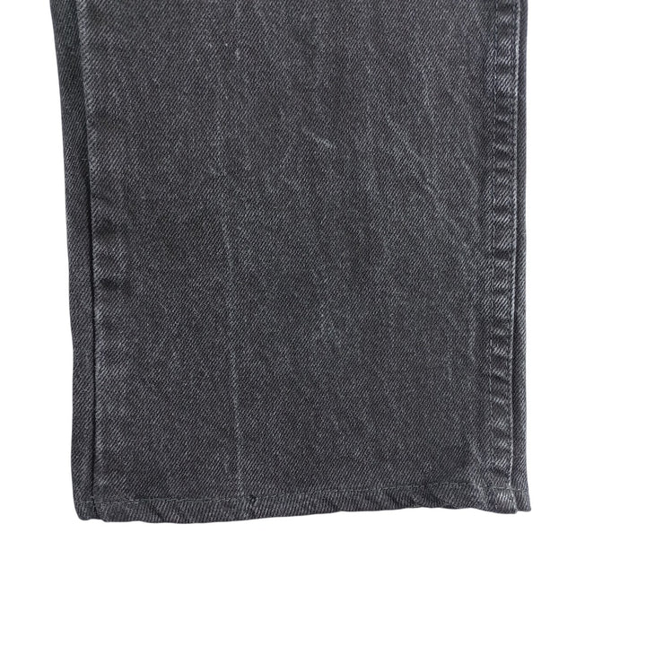 Rustler Black Denim Straight Denim Pants for Men, W30 equivalent cotton black type Vintage Second Hand