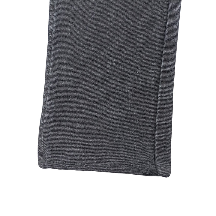 Rustler Black Denim Straight Denim Pants for Men, W30 equivalent cotton black type Vintage Second Hand