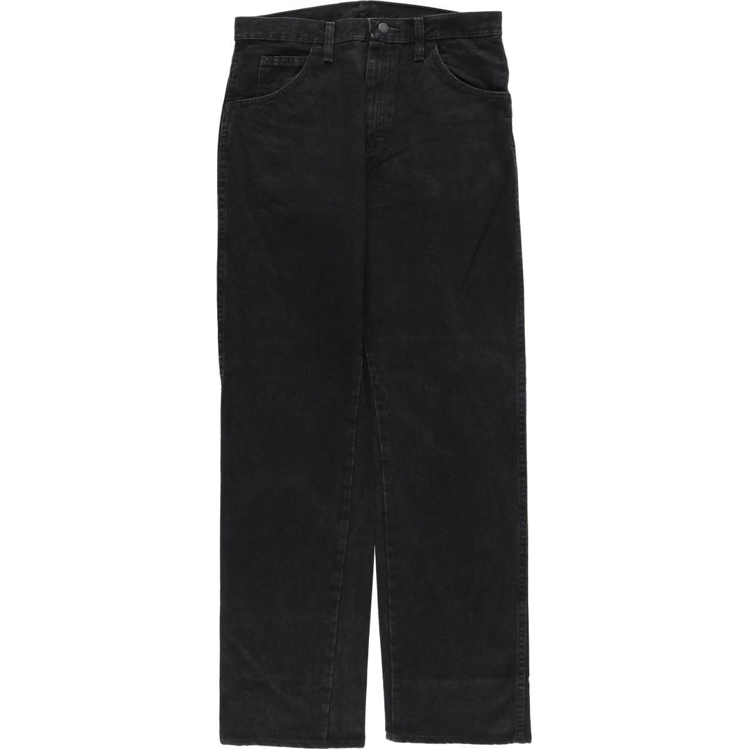 RUSTLER Black Denim Tapered Denim Pants, Men's Size W32 cotton black type Vintage Second Hand