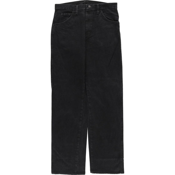RUSTLER Black Denim Tapered Denim Pants, Men's Size W32 cotton black type Vintage Second Hand