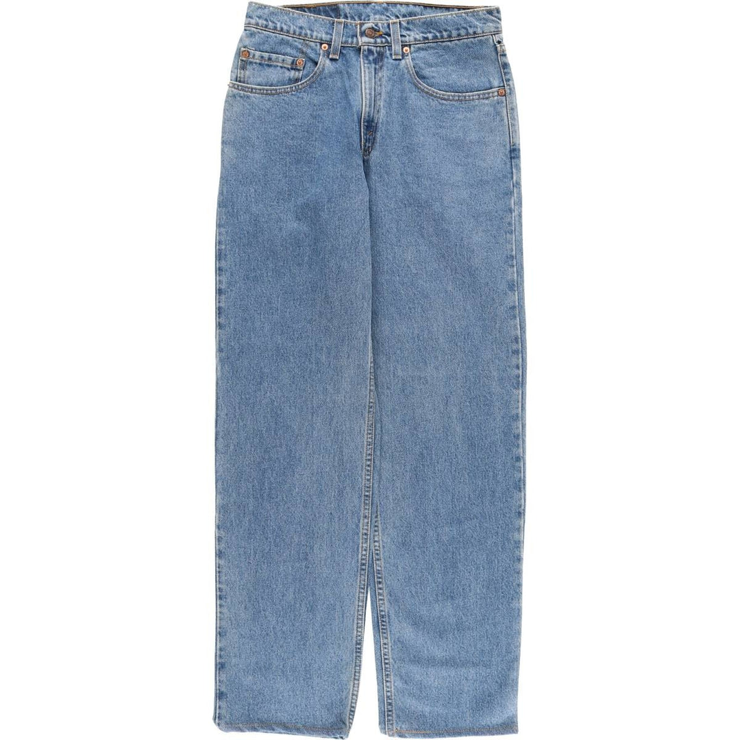 90'S Levi's 550-4861 Relaxed Fit Tapered Denim Pants, Made in USA, Men's, Size W30, Vintage cotton blue type Vintage Second Hand