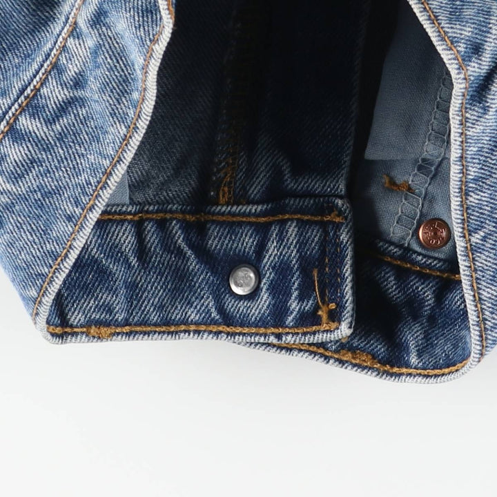 90'S Levi's 550-4861 Relaxed Fit Tapered Denim Pants, Made in USA, Men's, Size W30, Vintage cotton blue type Vintage Second Hand