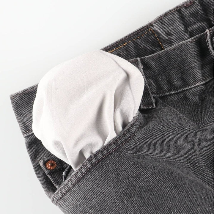 2000'S Levi's 00560-0260 Loose Fit Tapered Leg Black Denim Pants, Men's Size W30 cotton black type Vintage Second Hand