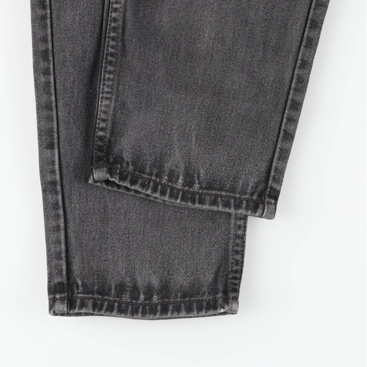 2000'S Levi's 00560-0260 Loose Fit Tapered Leg Black Denim Pants, Men's Size W30 cotton black type Vintage Second Hand