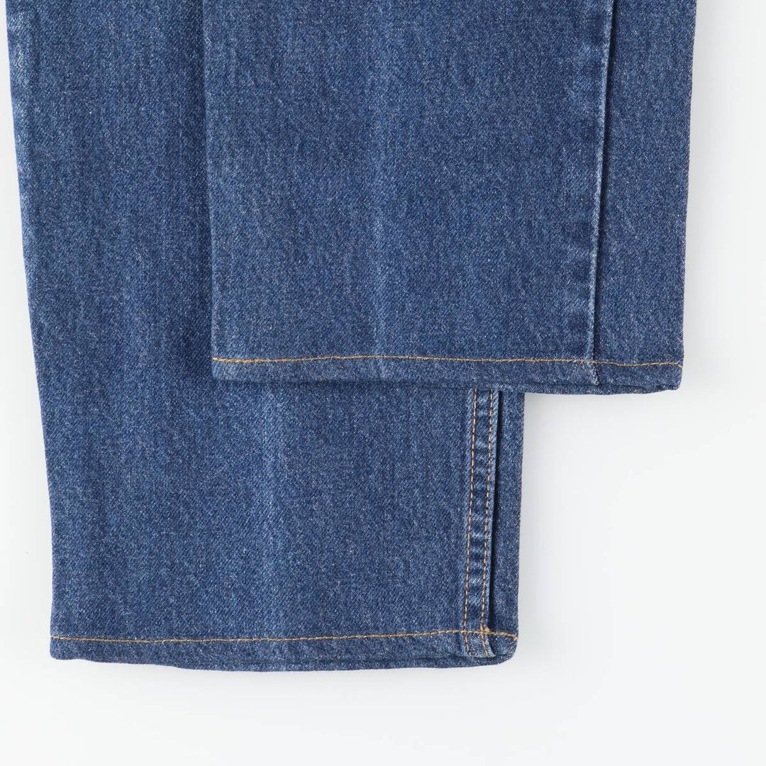 2000'S Levi's 00550-0216 Relaxed Fit Tapered Denim Pants, Made in USA, Men's Size W33 cotton navy blue type Vintage Second Hand