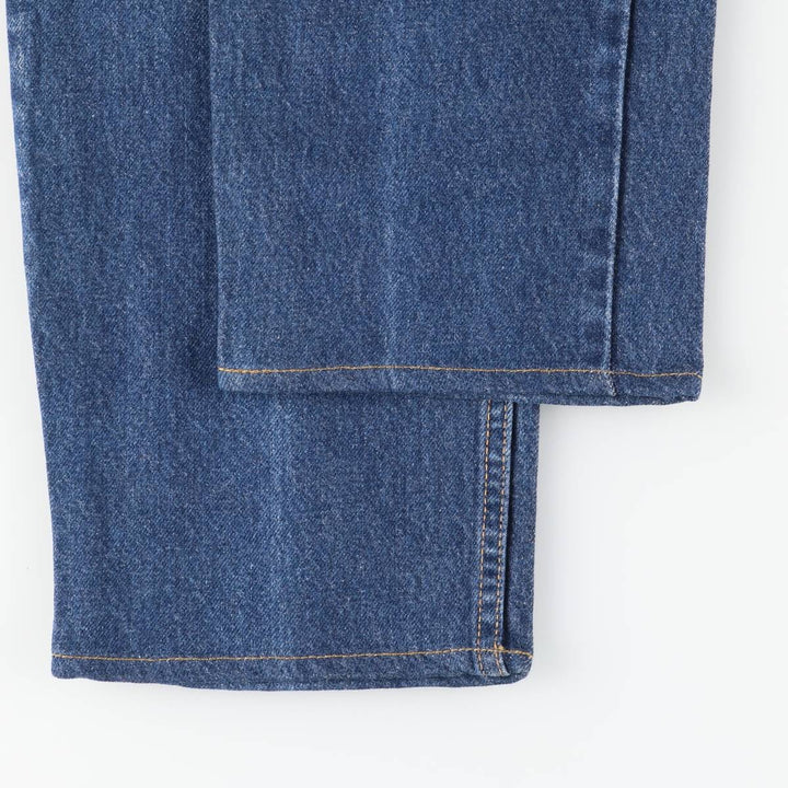2000'S Levi's 00550-0216 Relaxed Fit Tapered Denim Pants, Made in USA, Men's Size W33 cotton navy blue type Vintage Second Hand