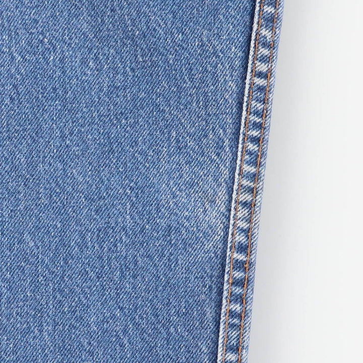 Vintage 1990'S Levi's 505-0217 tapered denim pants, made in the USA, size L (w28), women's. cotton blue type Vintage Second Hand