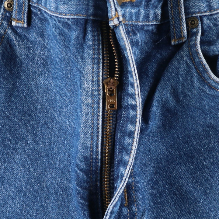 00'S Carhartt tapered denim pants for men, size w36 cotton blue type Vintage Second Hand