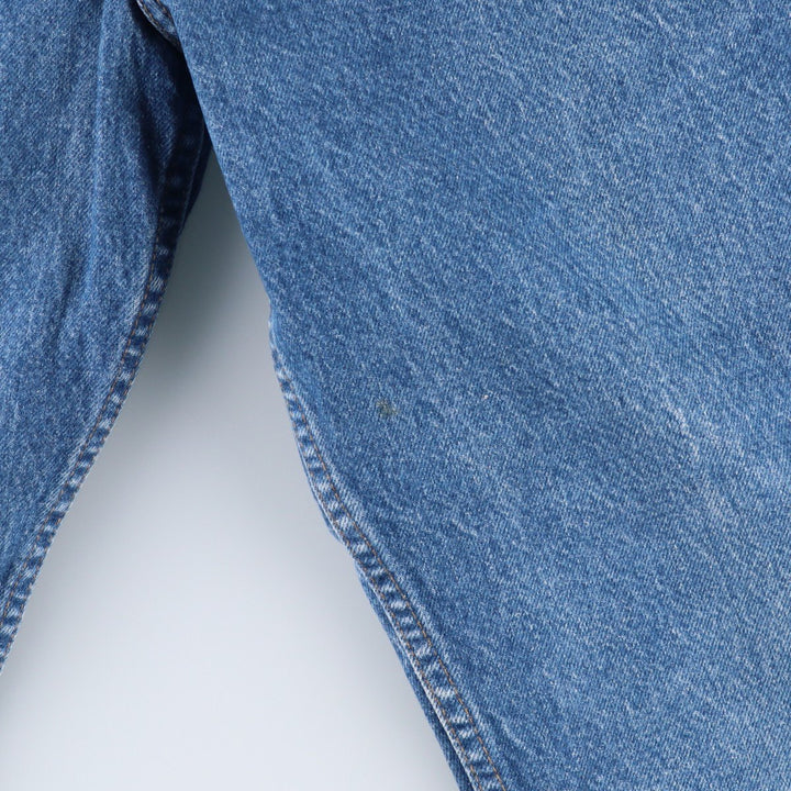 00'S Carhartt tapered denim pants for men, size w36 cotton blue type Vintage Second Hand
