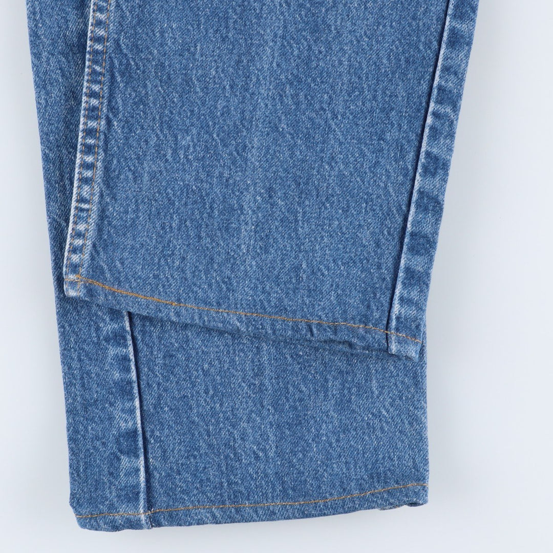 00'S Carhartt tapered denim pants for men, size w36 cotton blue type Vintage Second Hand