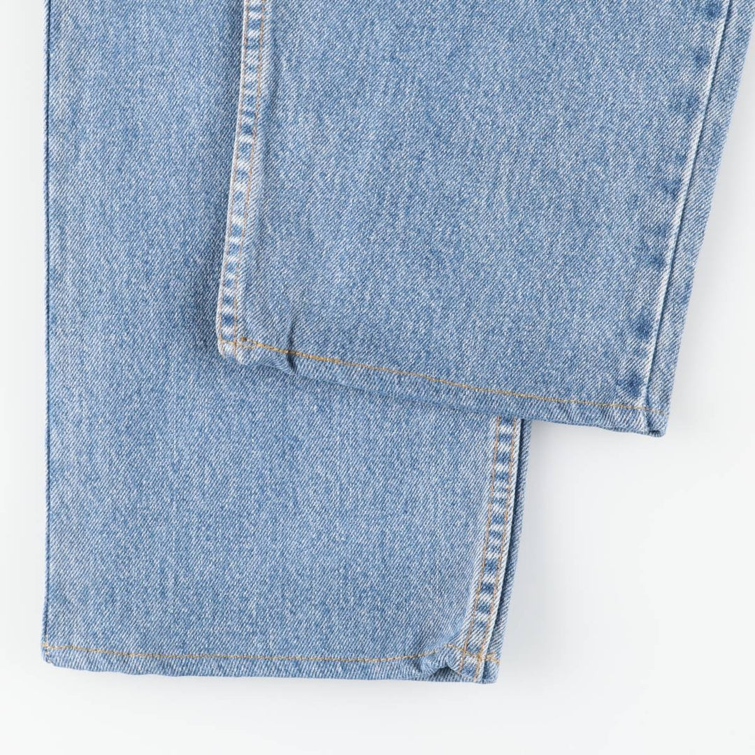 90'S Levi's 550-4891 Relaxed Fit Tapered Denim Pants, Made in USA, Men's Size 32, Vintage cotton blue type Vintage Second Hand