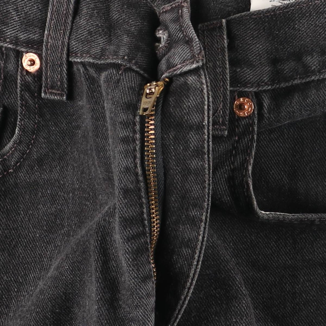 2000'S Levi's 00550-0260 Relaxed Fit Tapered Denim Pants, Black Denim, Men's, Size W29 cotton black type Vintage Second Hand