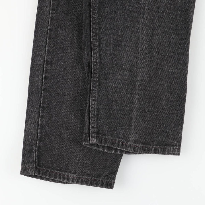2000'S Levi's 00550-0260 Relaxed Fit Tapered Denim Pants, Black Denim, Men's, Size W29 cotton black type Vintage Second Hand