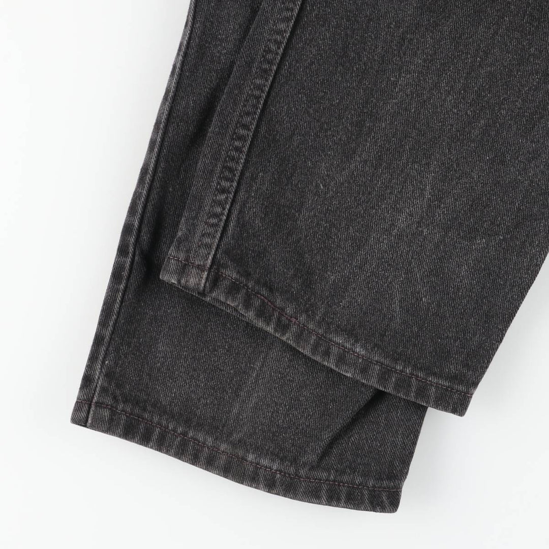 2000'S Levi's 00550-0260 Relaxed Fit Tapered Denim Pants, Black Denim, Men's, Size W29 cotton black type Vintage Second Hand