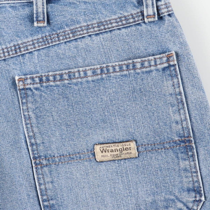 00'S Wrangler CARPENTER denim painter pants for men, W35 equivalent cotton blue type Vintage Second Hand