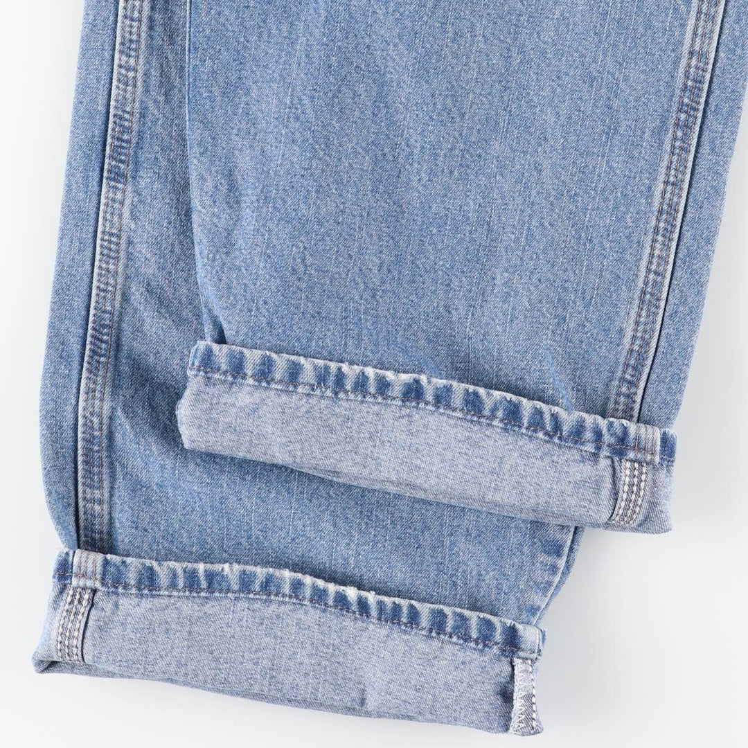 00'S Wrangler CARPENTER denim painter pants for men, W35 equivalent cotton blue type Vintage Second Hand