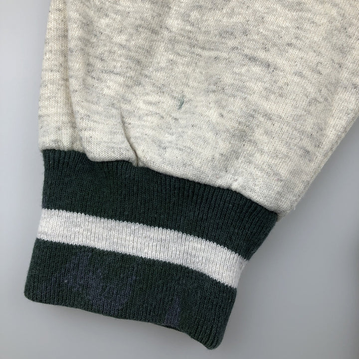 Vintage 1990'S SIGNAL SPORTS high-neck sweatshirt, made in the USA, size M, men's cotton gray type Vintage Second Hand
