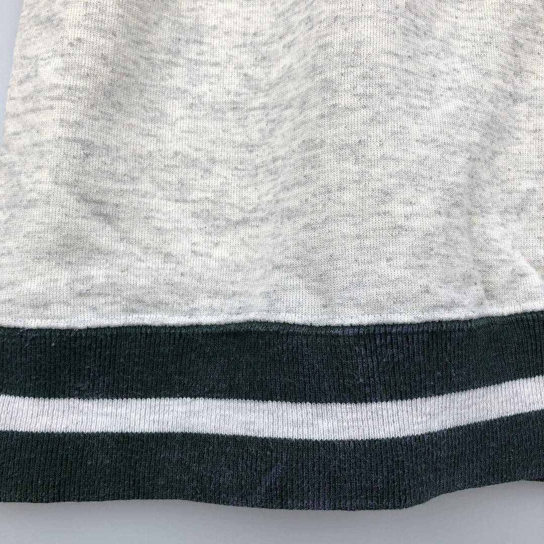 Vintage 1990'S SIGNAL SPORTS high-neck sweatshirt, made in the USA, size M, men's cotton gray type Vintage Second Hand