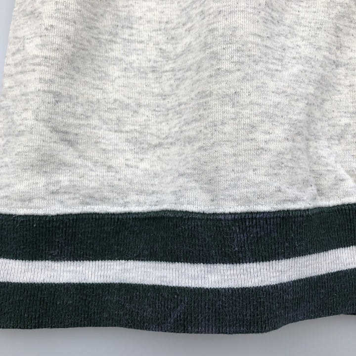 Vintage 1990'S SIGNAL SPORTS high-neck sweatshirt, made in the USA, size M, men's cotton gray type Vintage Second Hand