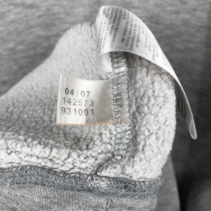 2000'S Adidas One-Point Logo Sweatshirt, Men's Size Small cotton gray type Vintage Second Hand
