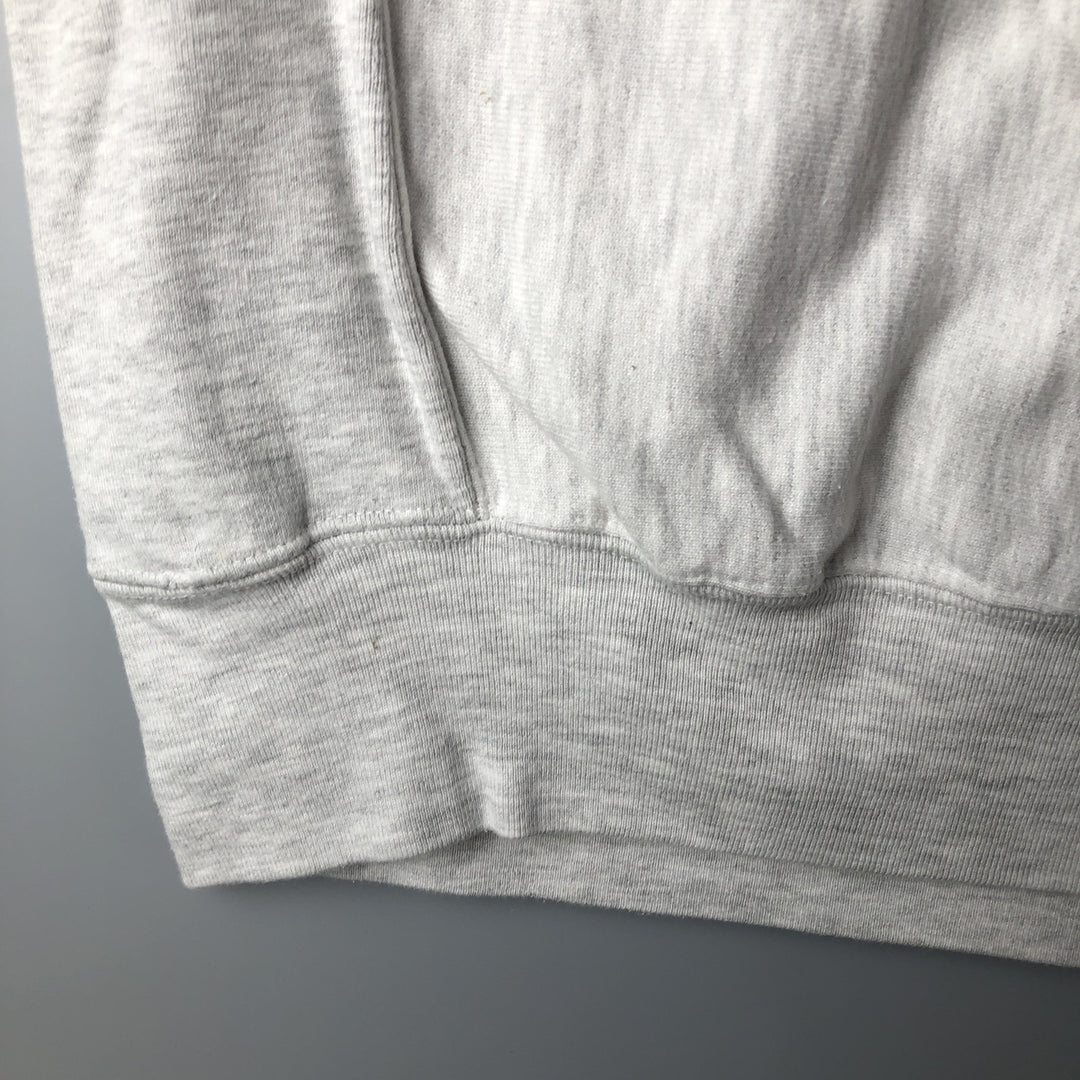 2000'S Champion Reverse Weave Original College Sweatshirt, Men's Size Medium cotton gray type Vintage Second Hand