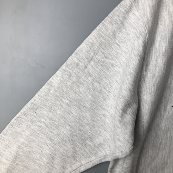 2000'S Champion Reverse Weave Original College Sweatshirt, Men's Size Medium cotton gray type Vintage Second Hand