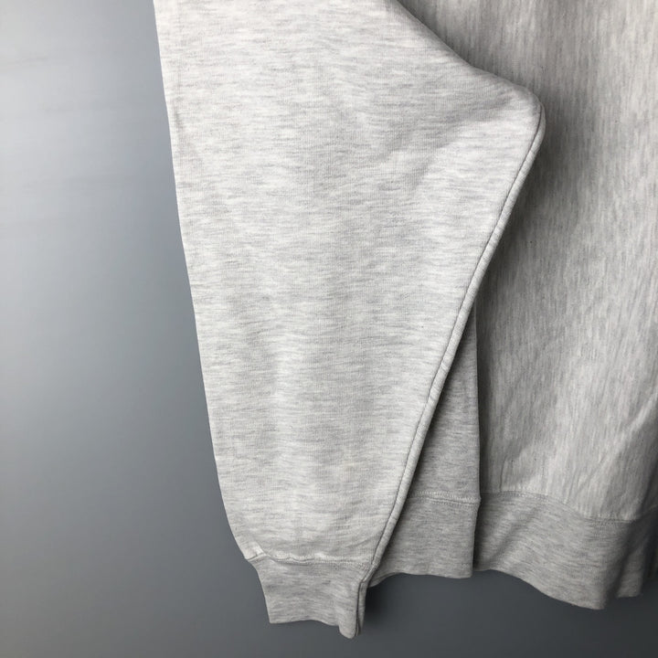 2000'S Champion Reverse Weave Original College Sweatshirt, Men's Size Medium cotton gray type Vintage Second Hand