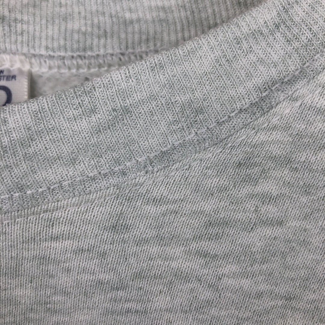 90'S BVD plain blank sweatshirt, sweatshirt, made in USA, men's XL size, vintage cotton gray type Vintage Second Hand