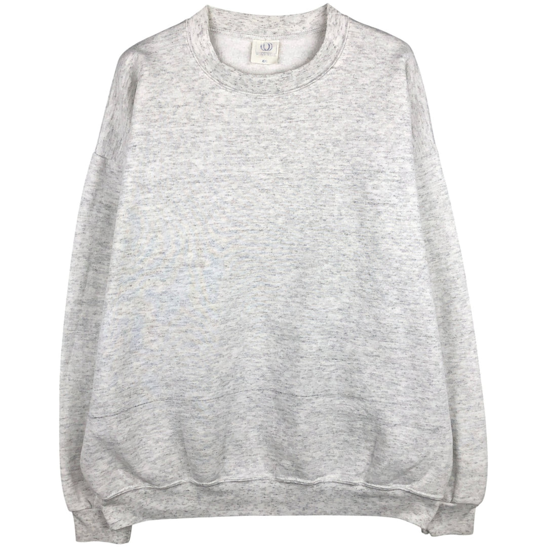 WON'S WEAR Vintage Men's XXL Blank Sweatshirt unclear gray type Vintage Second Hand