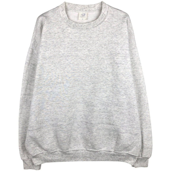 WON'S WEAR Vintage Men's XXL Blank Sweatshirt unclear gray type Vintage Second Hand