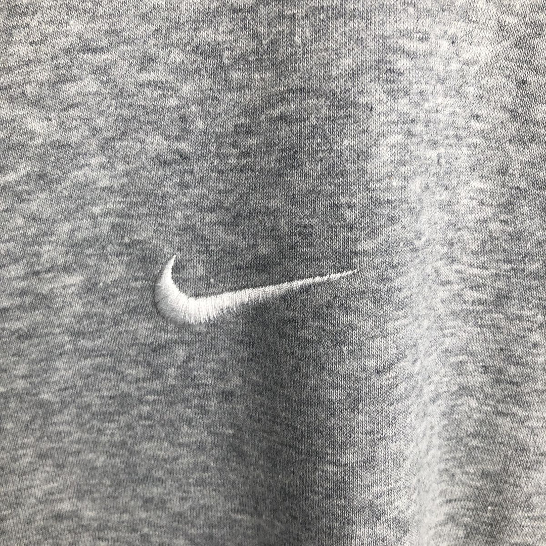 Nike Sweat Pullover Hoodie, Men's Size M cotton gray type Vintage Second Hand