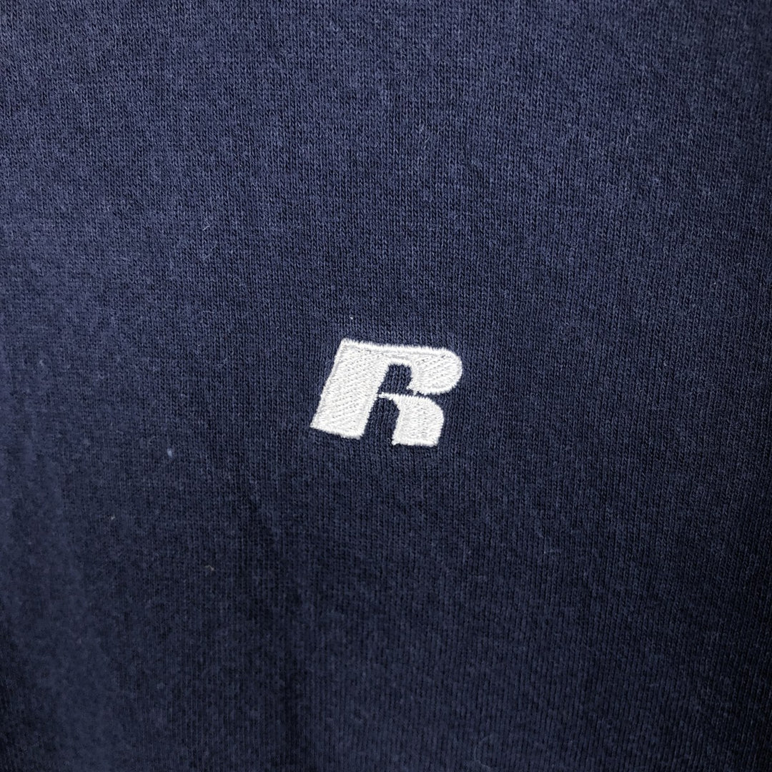 Russell Dri-POWER Sweatshirt Pullover Hoodie, Men's XL unclear navy blue type Vintage Second Hand