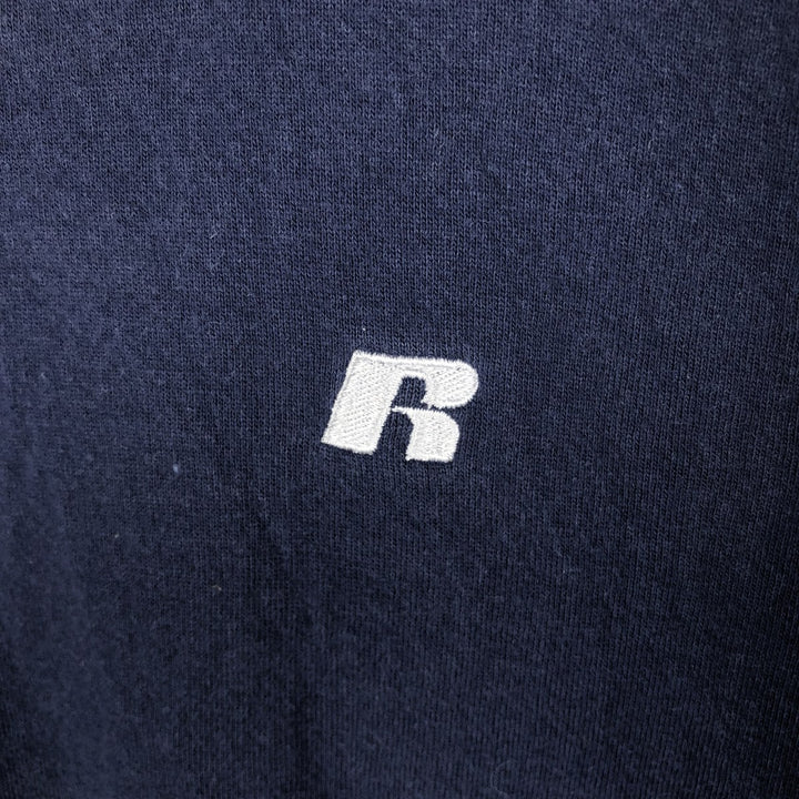 Russell Dri-POWER Sweatshirt Pullover Hoodie, Men's XL unclear navy blue type Vintage Second Hand