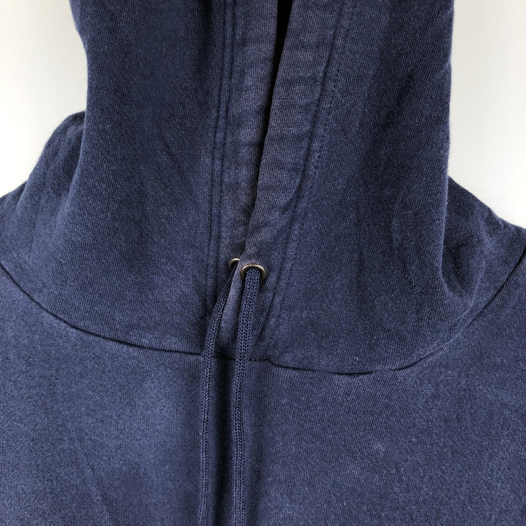 Russell Dri-POWER Sweatshirt Pullover Hoodie, Men's XL unclear navy blue type Vintage Second Hand