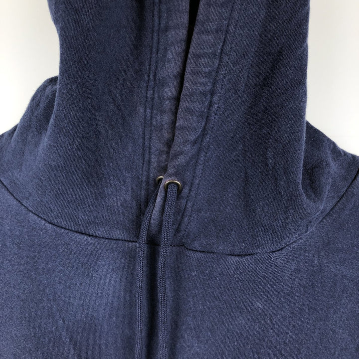 Russell Dri-POWER Sweatshirt Pullover Hoodie, Men's XL unclear navy blue type Vintage Second Hand