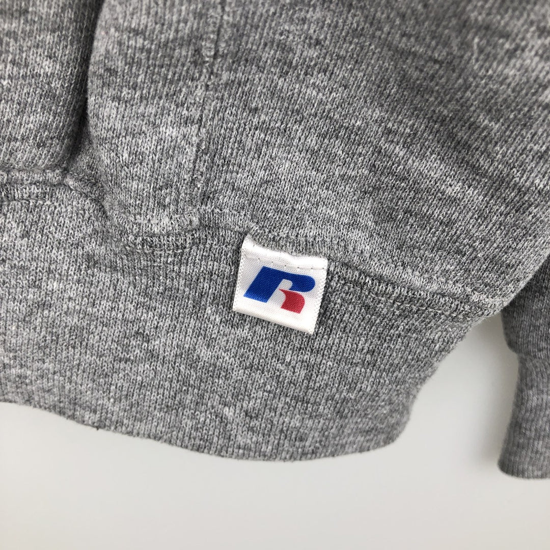 2000'S Russell ATHLETIC full-zip sweatshirt, men's size L cotton gray type Vintage Second Hand