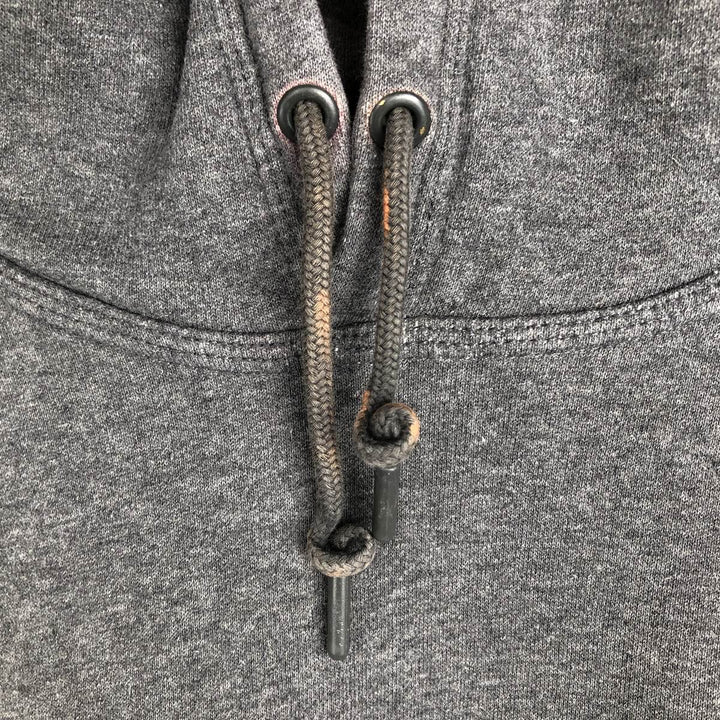 Nike Sweat Pullover Hoodie, Men's Size L cotton Charcoal Vintage Second Hand