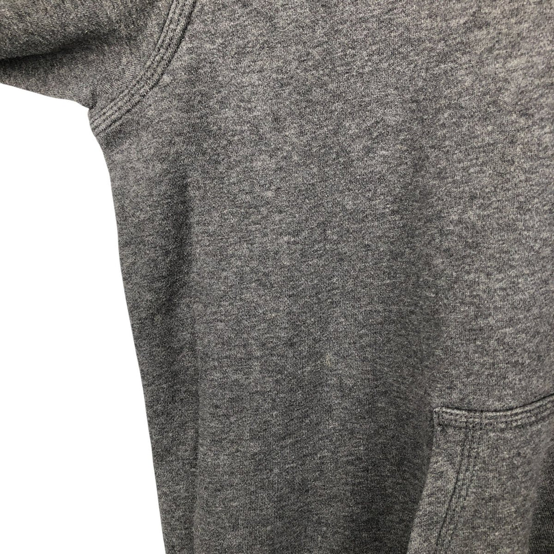 Nike Sweat Pullover Hoodie, Men's Size L cotton Charcoal Vintage Second Hand
